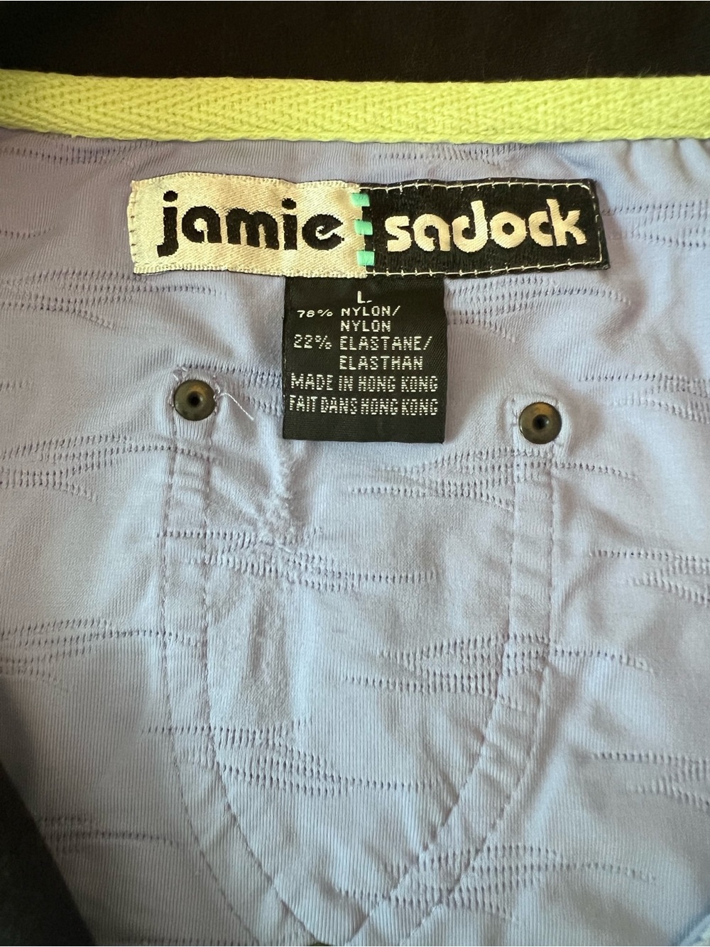 jamie sadock Lavender Short Sleeve Pullover Top - Picture 3 of 5